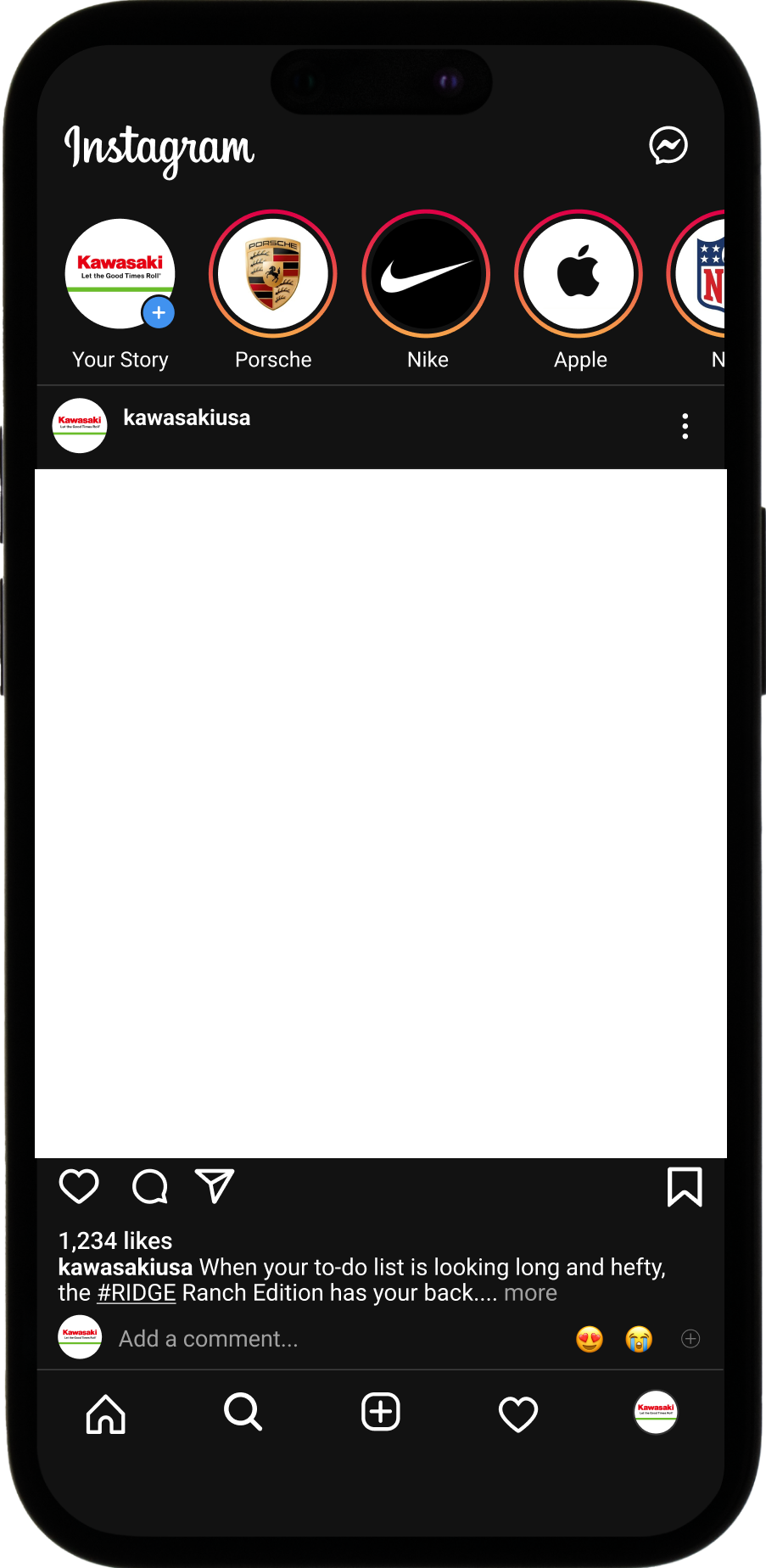 Phone frame